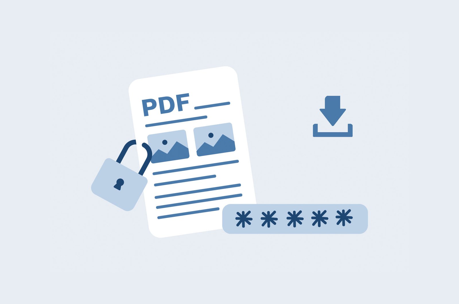 Descargar PDF protegido de una web