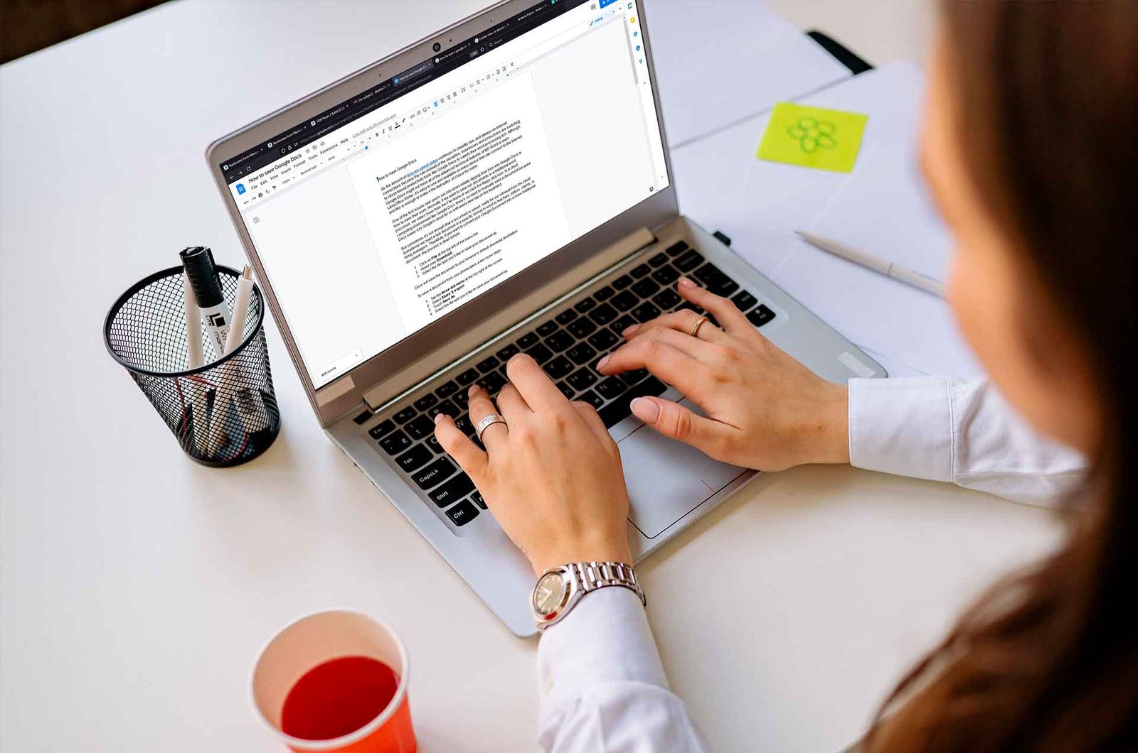Poner pie de foto en Google Docs
