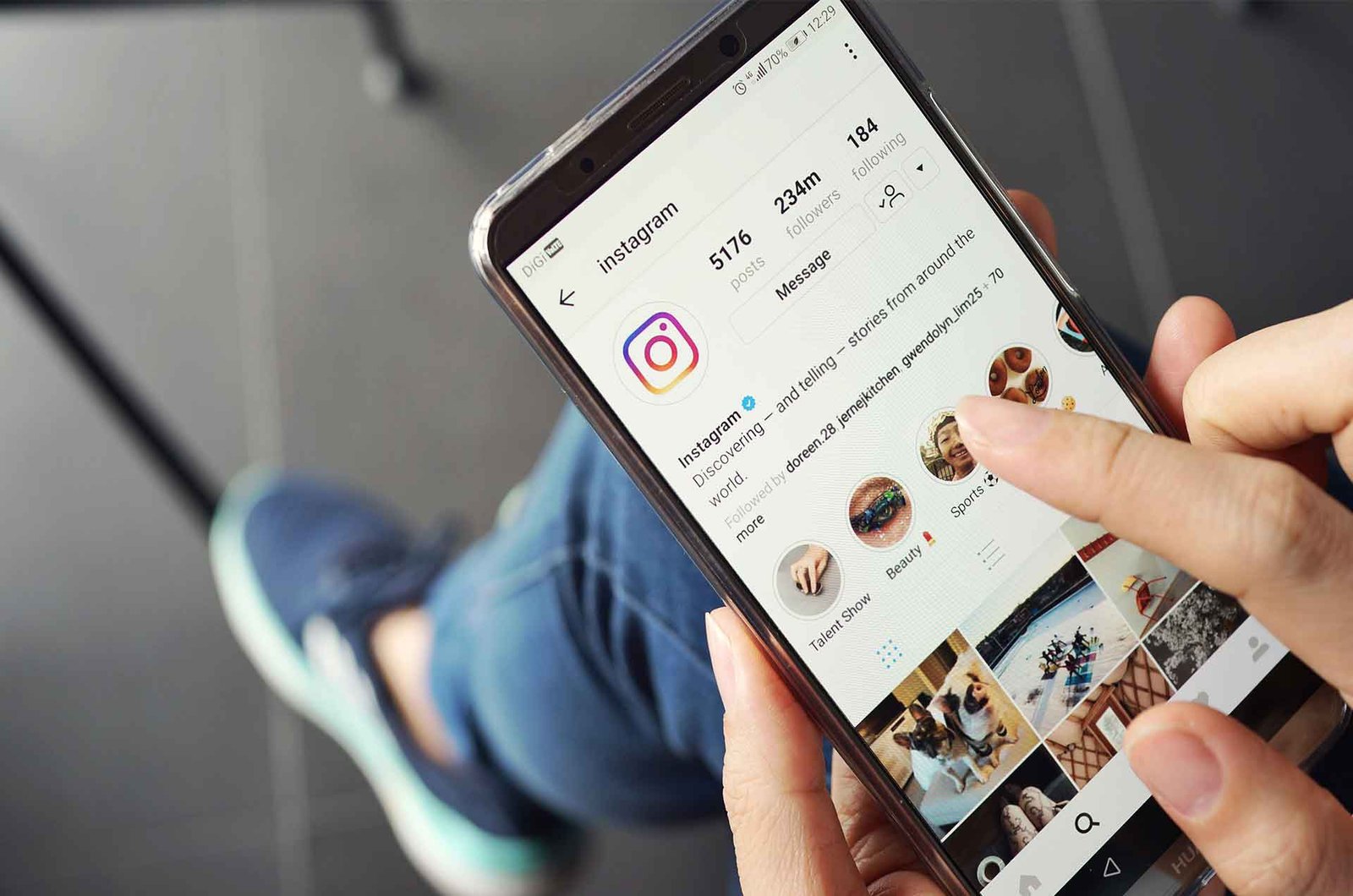 Ver los últimos seguidos de alguien en Instagram