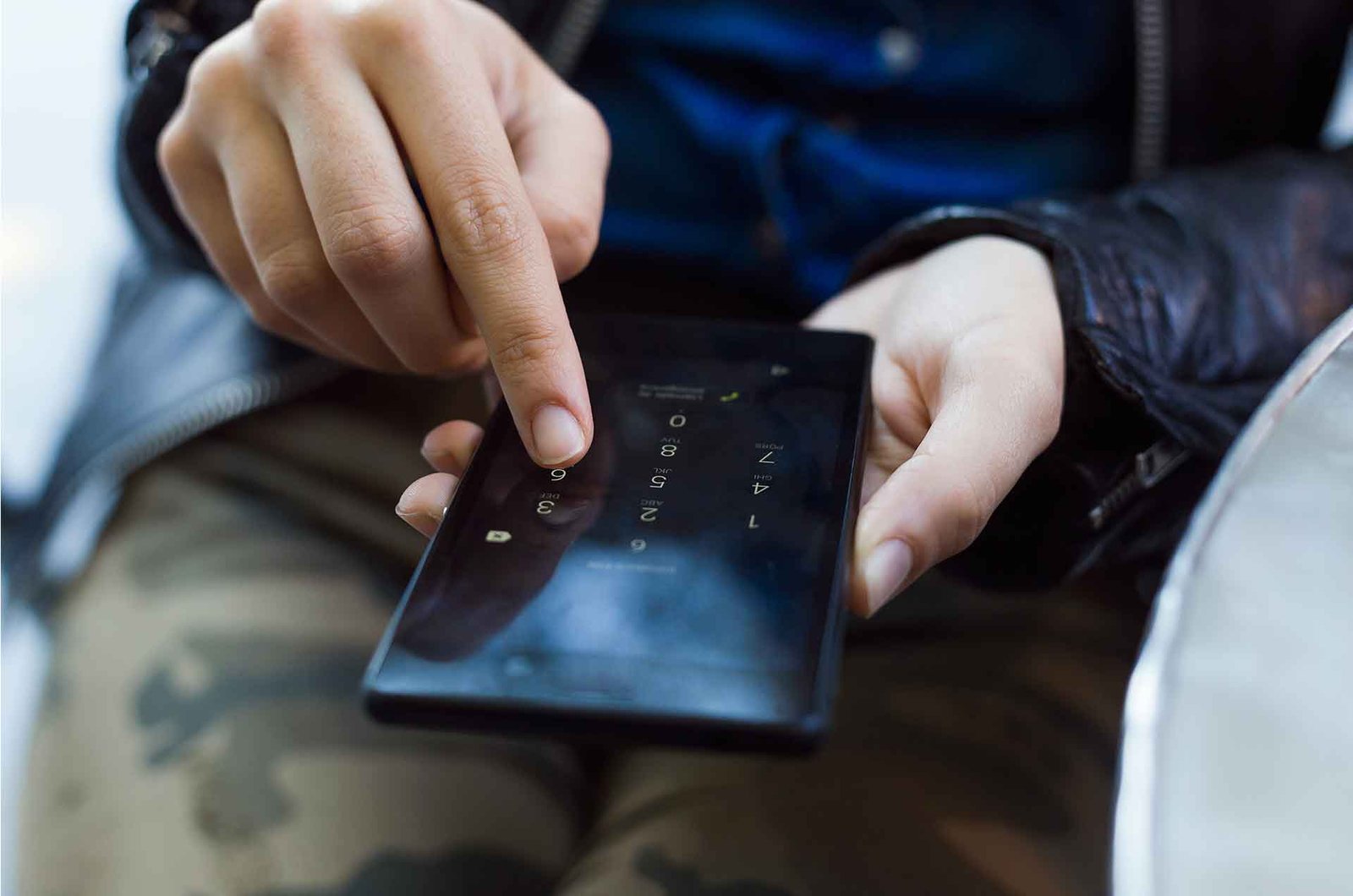 Cifrar un teléfono celular