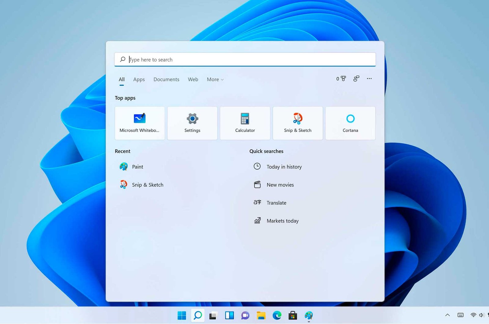 Cambiar el tamano de la barra de tareas en Windows 11