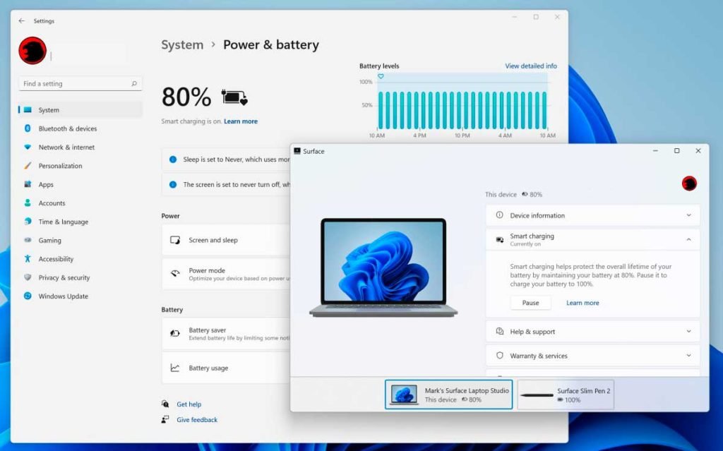 Cómo desactivar la carga inteligente en Windows 11