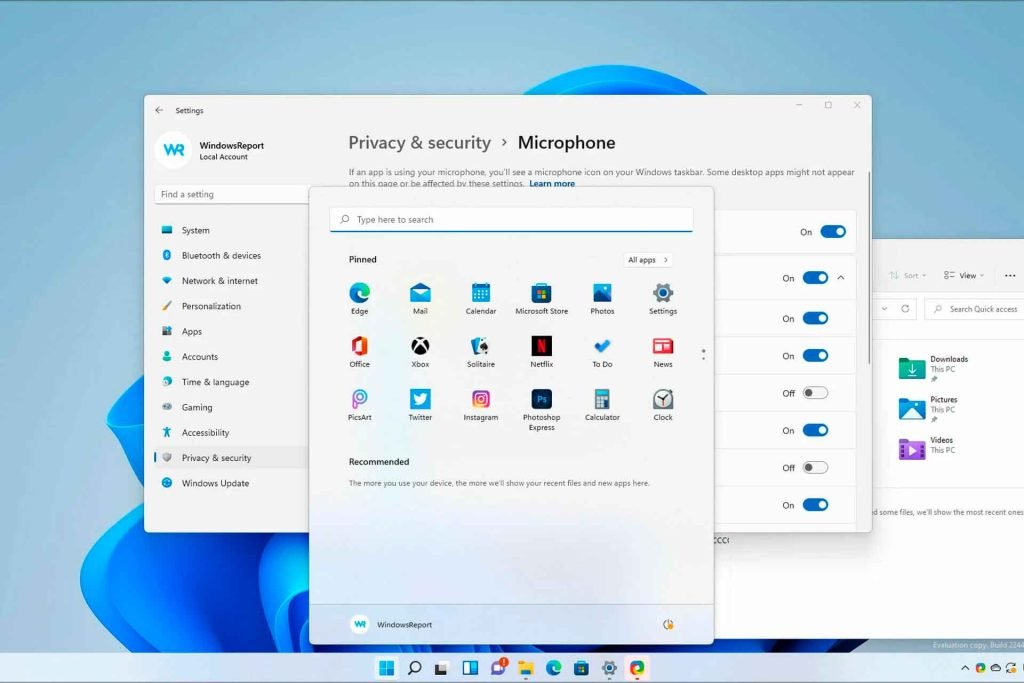 Configuración inicial del micrófono en Windows‌ 11