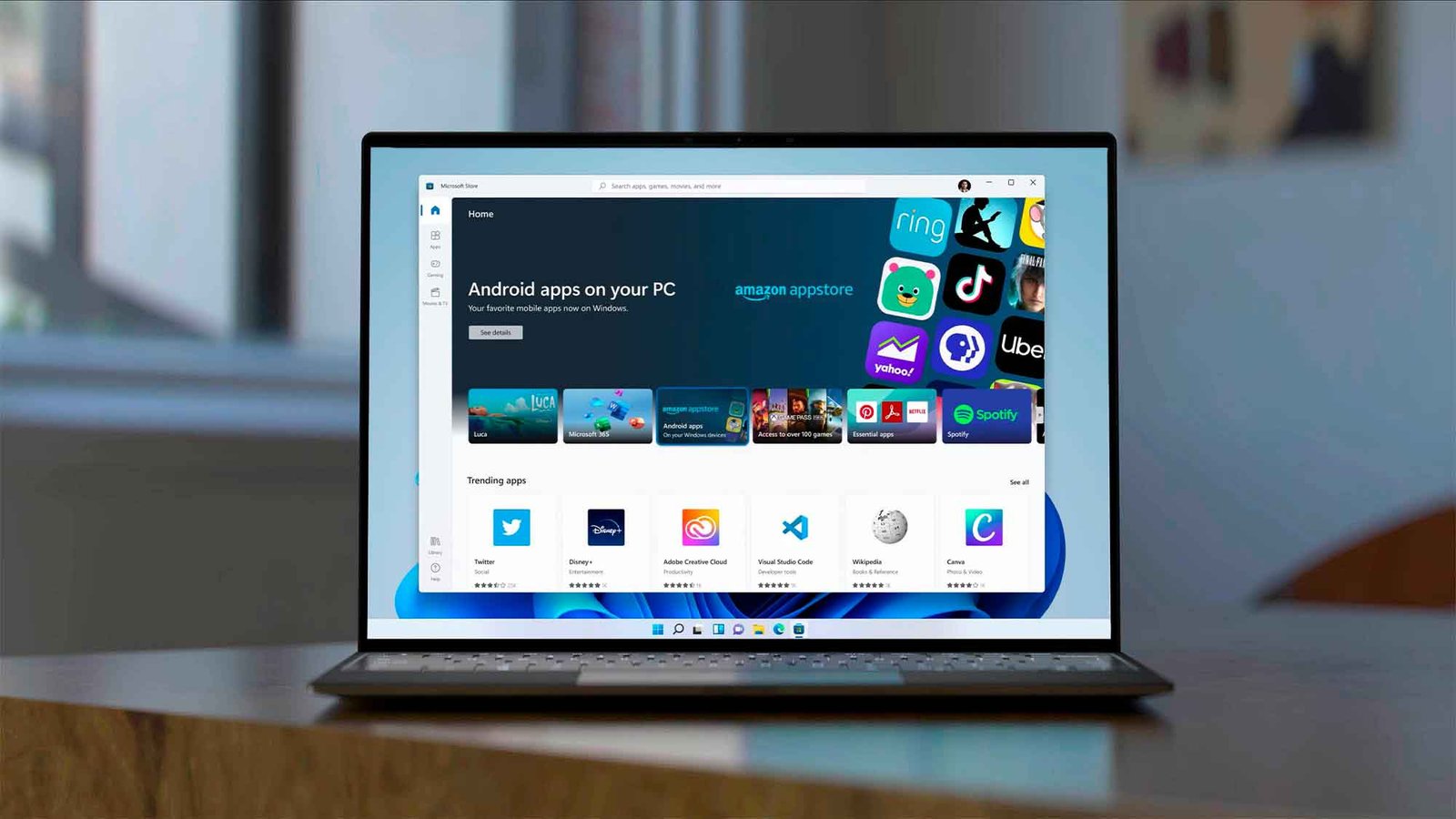 Instalar aplicaciones en Windows 11