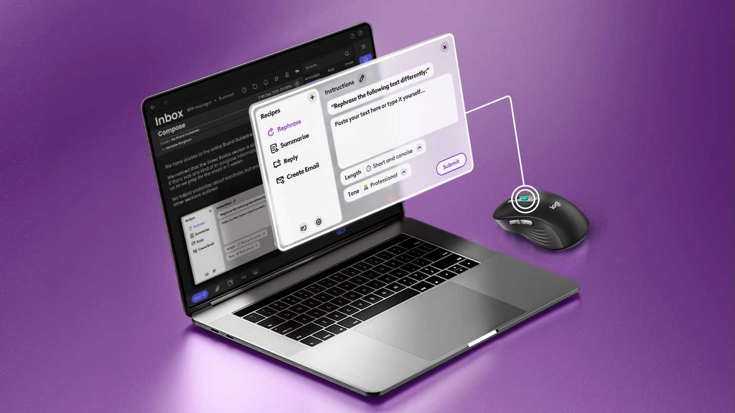 Logitech integra ChatGPT en su nuevo ratón y lleva la IA a un clic